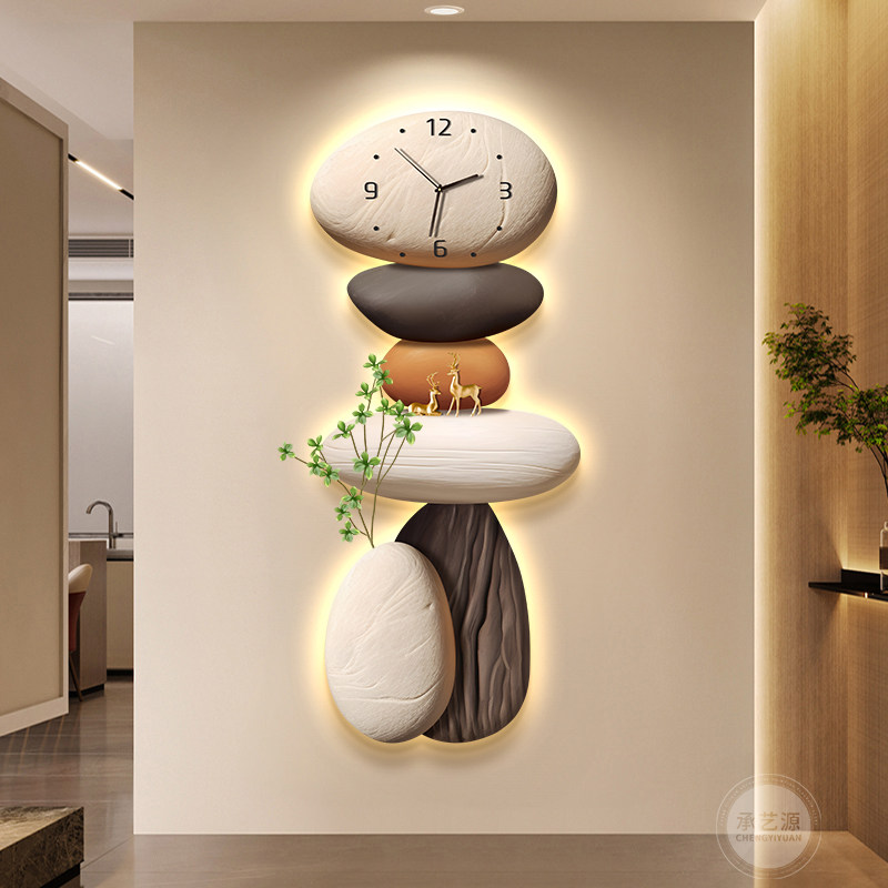 Japanese Luxury Lifestyle - ساعة حائط فريدة على الطراز الياباني،