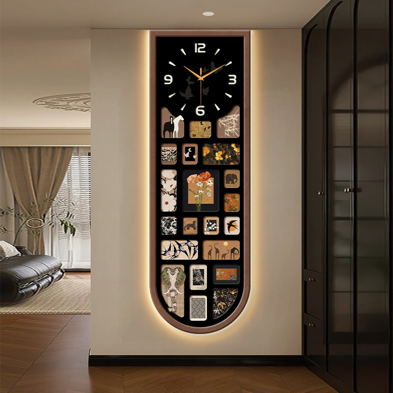 ساعة حائط أمنية عمودية بتصميم  - مراجعة Japanese Luxury Lifestyle وسعره